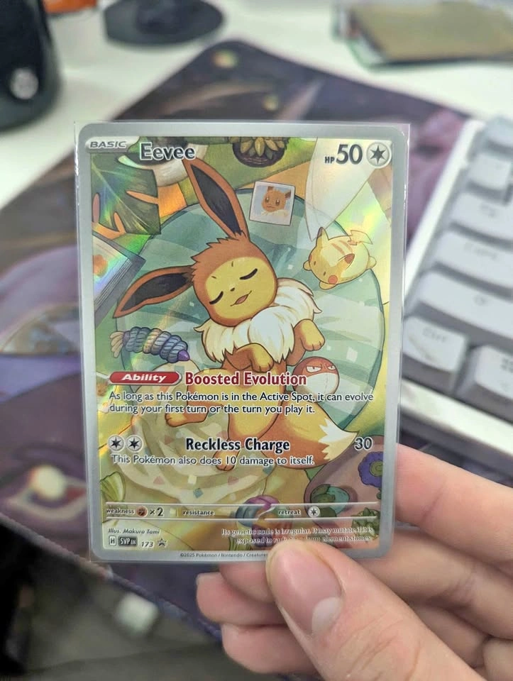 Eevee prismatic evolution promo