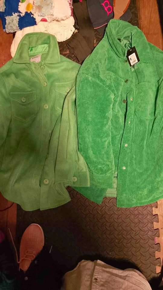 New green jackets