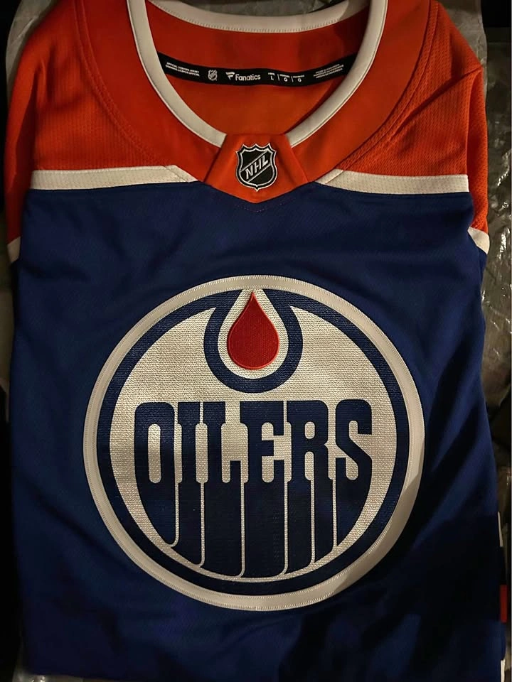 Oilers Home Jersey