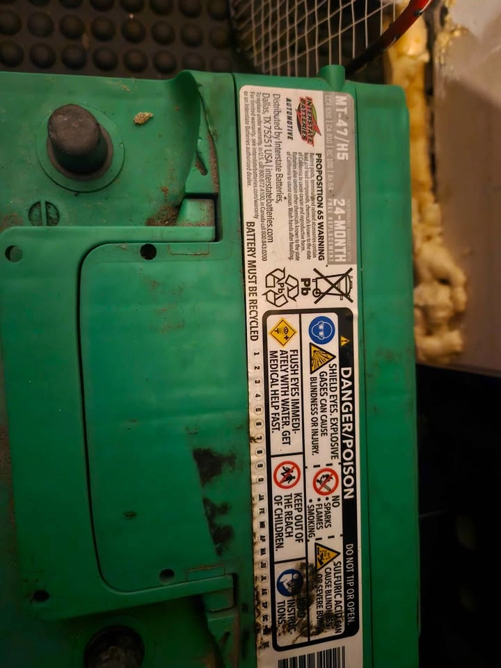 Interstate Car Battery from Honda Civic - photo 2