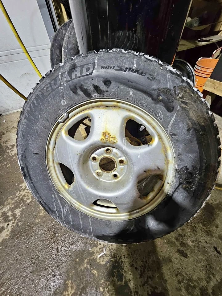 P245/65/R17 Nexen Winter Tires on Rims for Acura MDX
