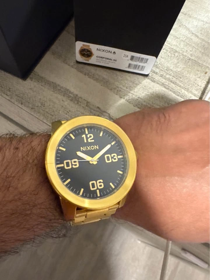 Nixon Corporal SS Gold Black Watch - photo 2