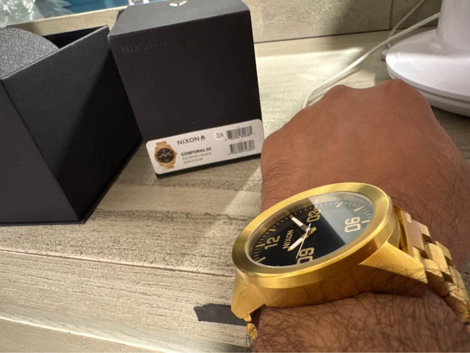 Nixon Corporal SS Gold Black Watch - photo 3
