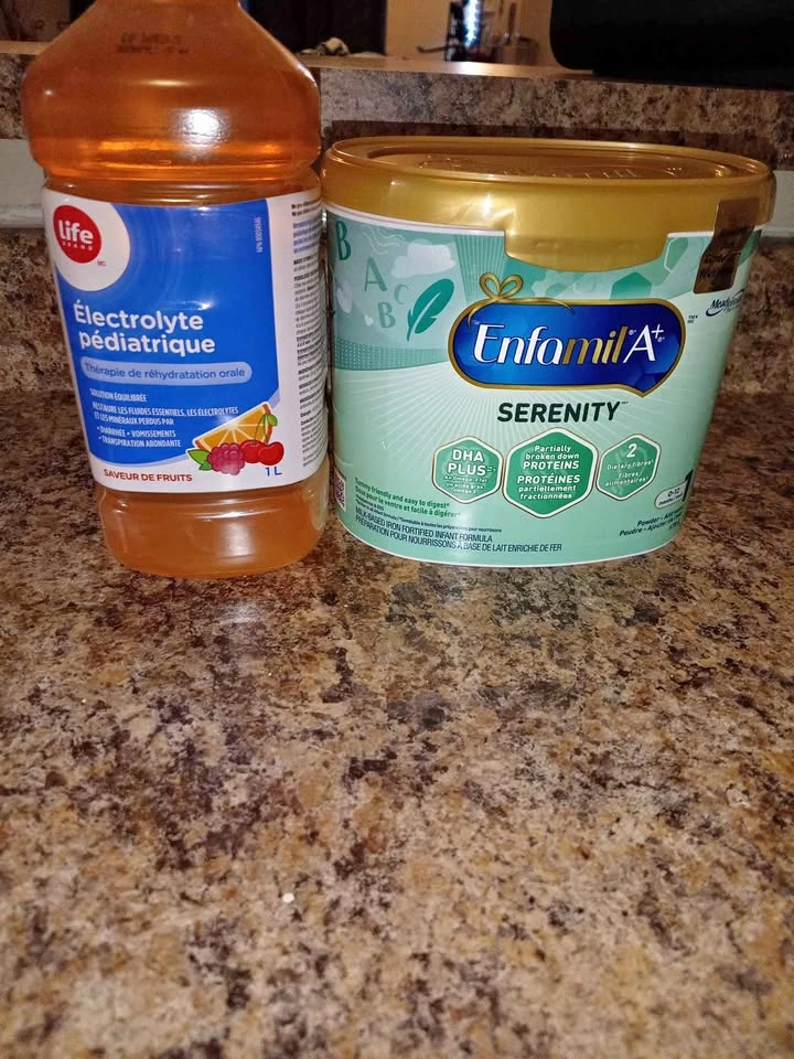 Pediatric electrolytes +baby formula