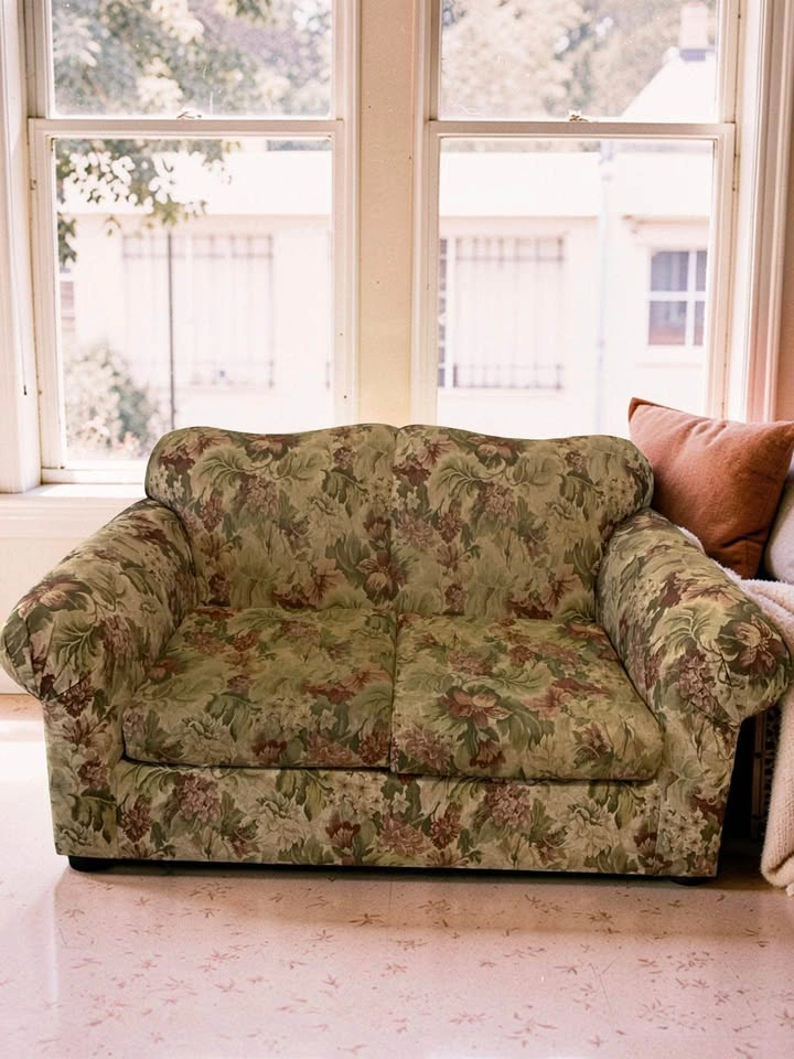 Charming Floral Love-seat!