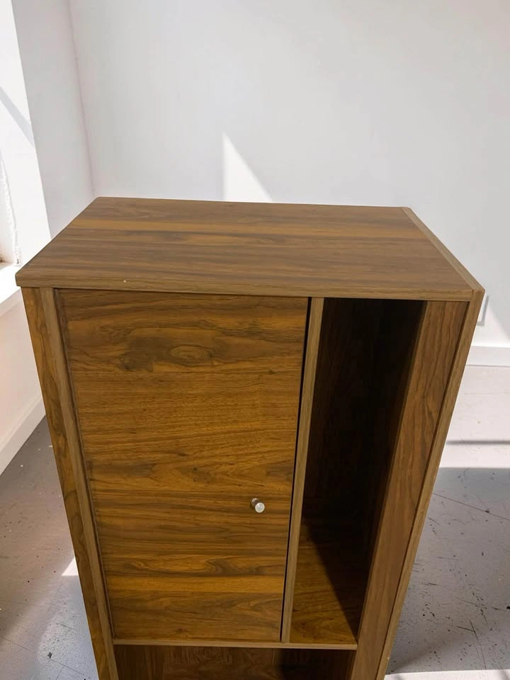Mid-Century Modern Walnut Storage Tower - photo 2