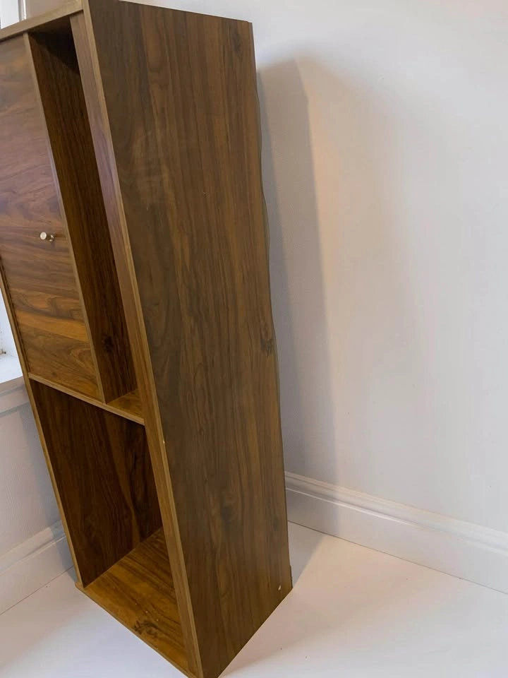 Mid-Century Modern Walnut Storage Tower - photo 4