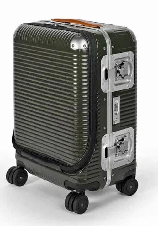 FPM Milano Bank Light Spinner 53 Suitcase - Moss Green