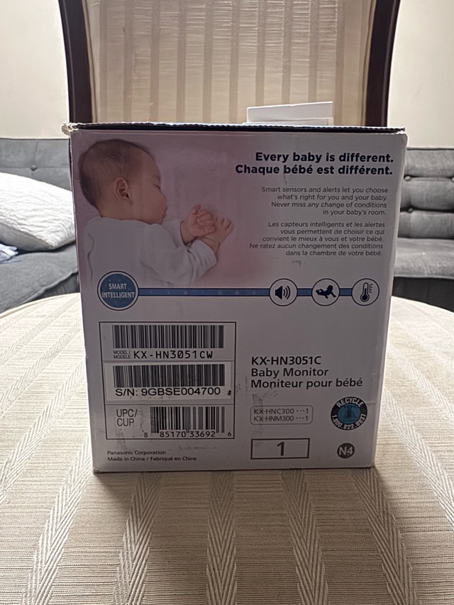 Panasonic Long-Range Baby Monitor KX-HN3051C - photo 3