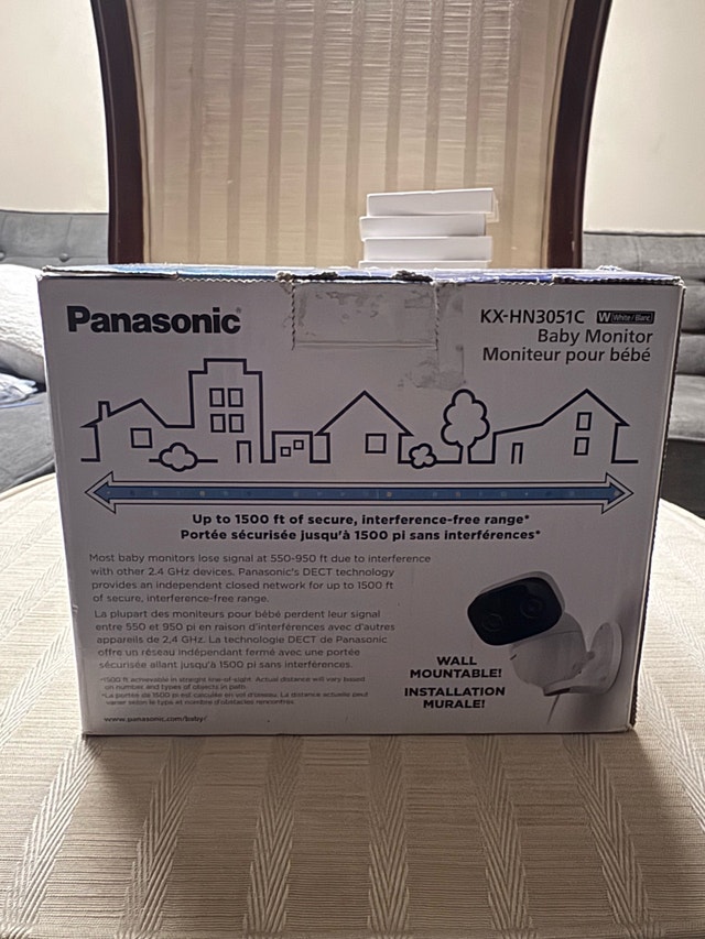 Panasonic Long-Range Baby Monitor KX-HN3051C - photo 4