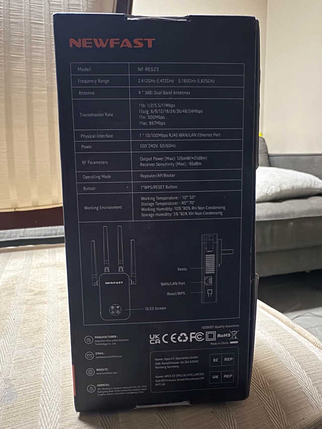 Newfast WiFi Repeater - photo 3