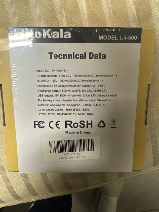 LiitoKala Lii-500 Smart Universal Charger - photo 5