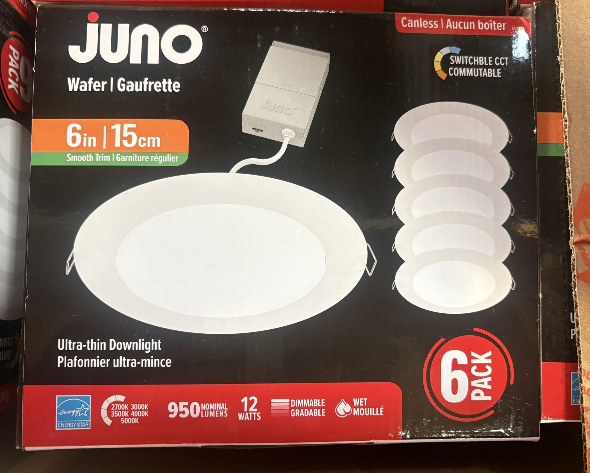 Contractor Select WF6 6 in. Canless LED Recessed Light Trim (6-P
