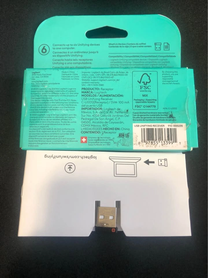 LOGITECH USB Unifying Receiver for Logitech Wireless Peripherals - photo 2