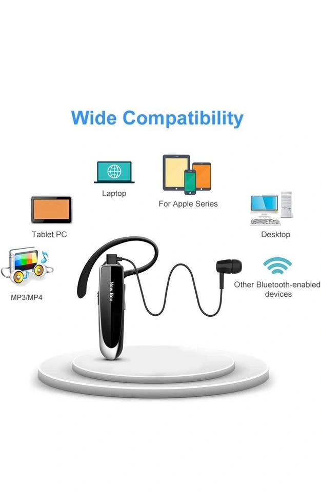 New Bee Bluetooth Earpiece V5.0 Wireless Handsfree Headset - photo 3