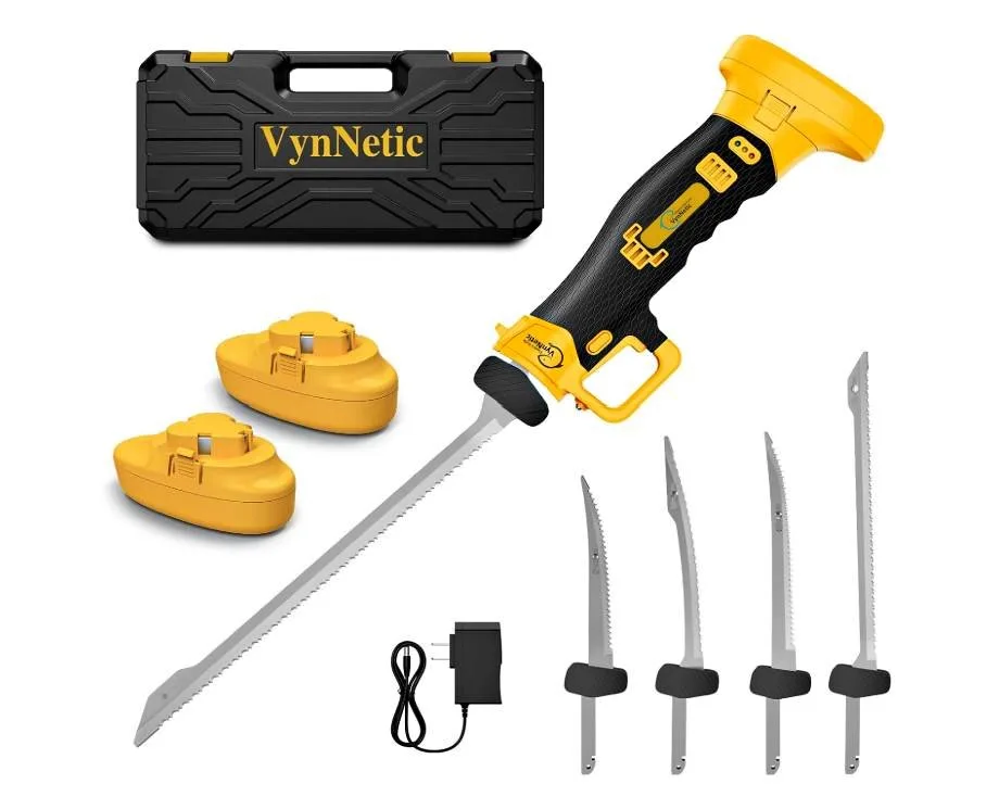 Cordless Electric Filet Knife for Fish - 4 Blades - NEW thumbnail
