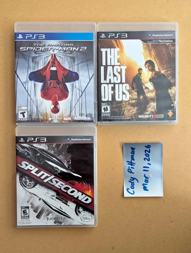 CIB PlayStation 3 Game Lot