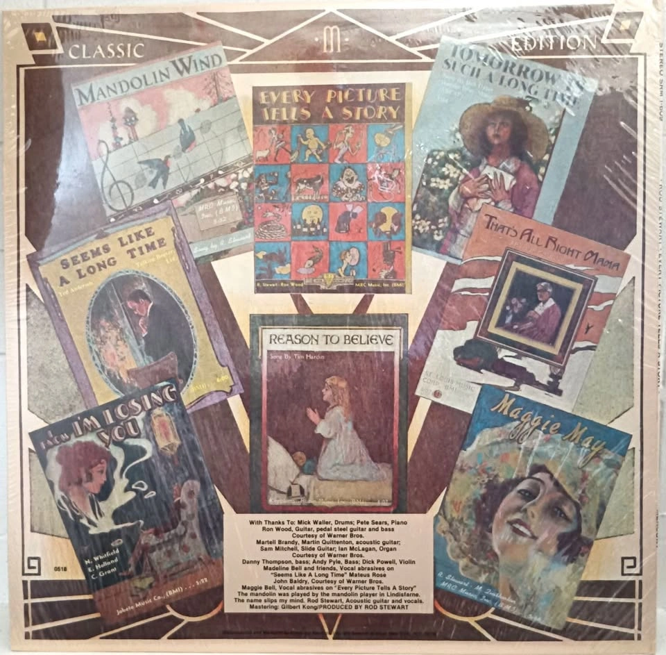 Rod Stewart - Every Picture Tells A Story LP - SEALED! - photo 2