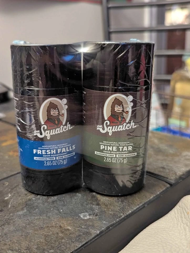 BN Dr Squatch 2pk Deodorant