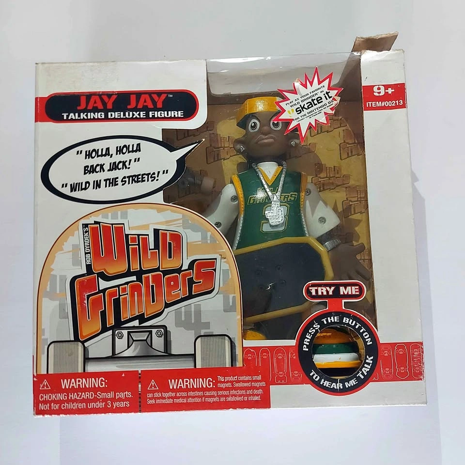 Wild Grinders Jay Jay Talking Deluxe Figure