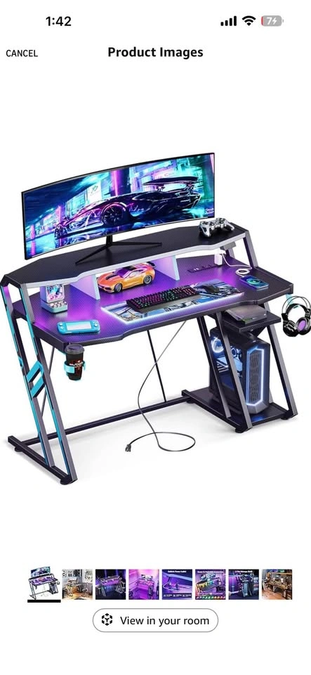 GAMER DESK FOR SALE - photo 4