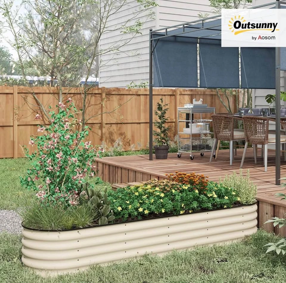 Galvanized Steel Raised Garden Bed - 8x2x1.5 FT - photo 2