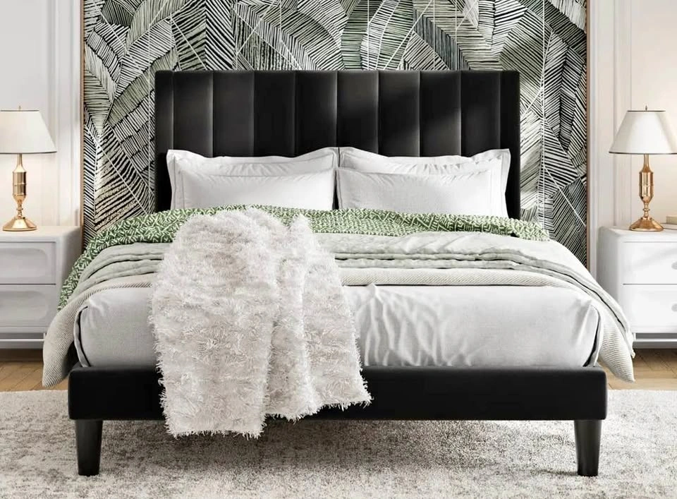 Gray Bedframe (Full bed)
