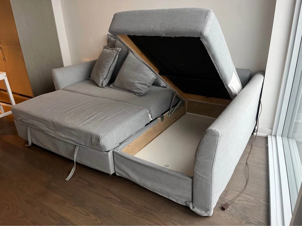 IKEA HOLMSUND Sleeper Sectional w/ Storage - photo 3
