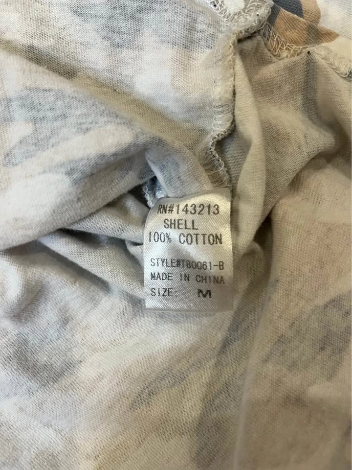 MISS LOVE Camo Hooded Pullover - Size M - photo 5