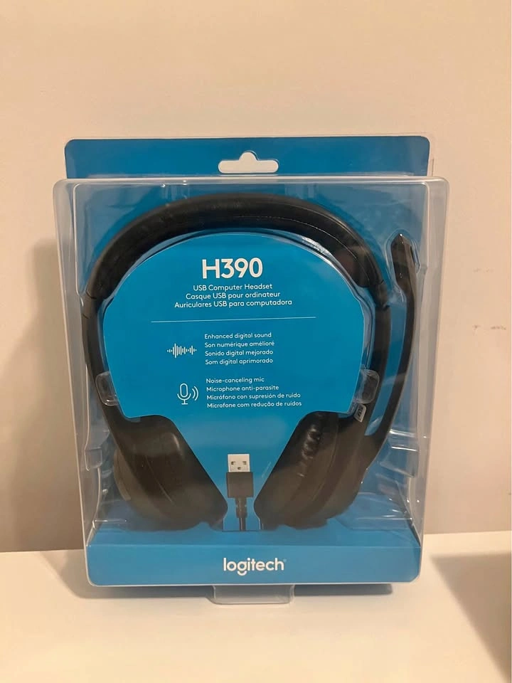 NEW Logitech H390 USB Headset - Sealed - $25