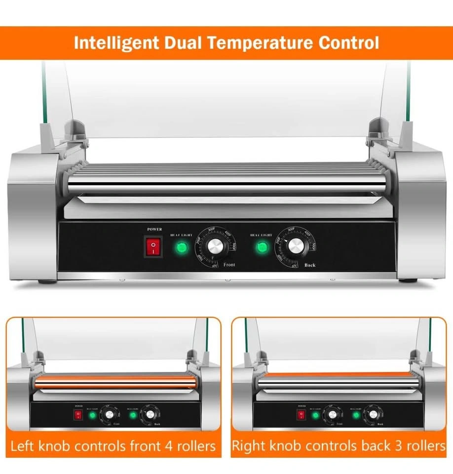 KOTEK 7-Roller Hot Dog Machine - Commercial & Home Use! - photo 4