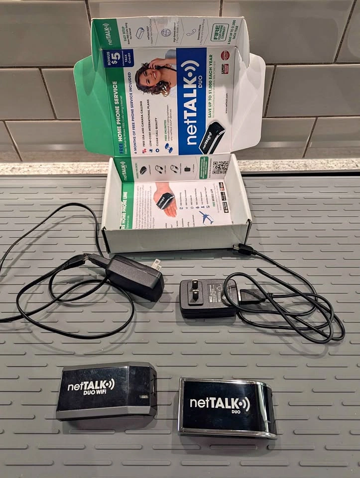 netTALK DUO WiFi | Free Home Phone Service Adapter