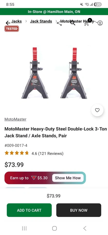 Jack stands 3ton - photo 2