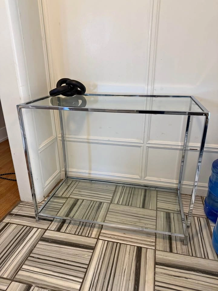 Glass Entry Table