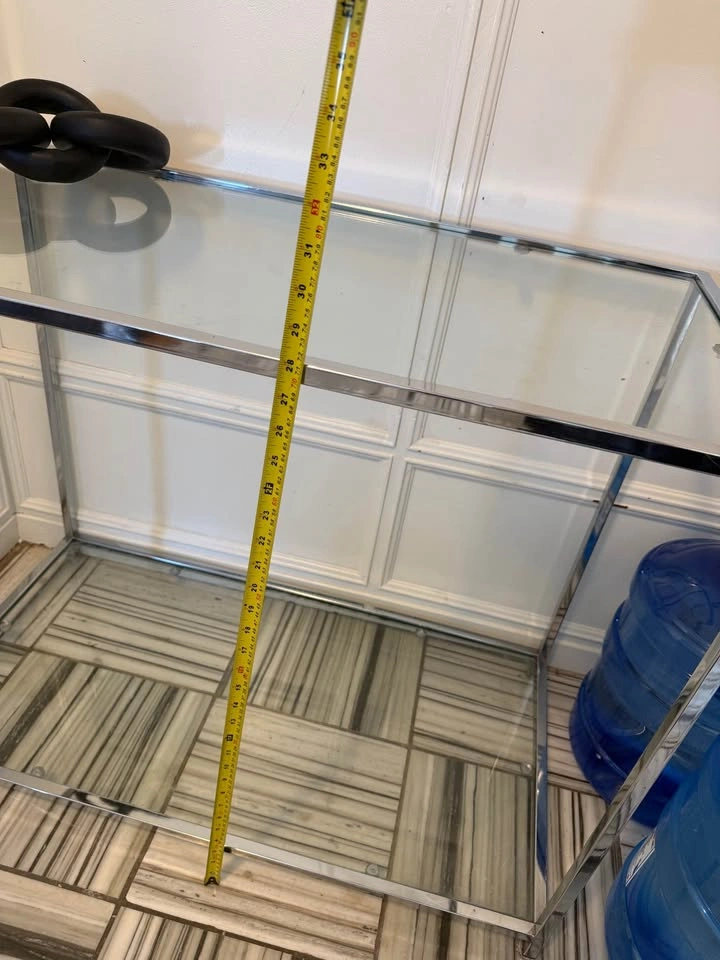 Glass Entry Table - photo 5