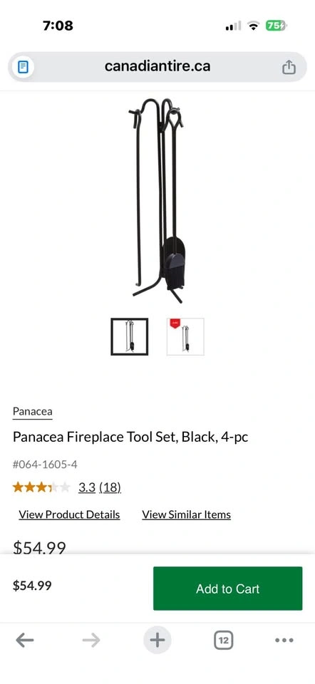Fireplace Tool Set - photo 2