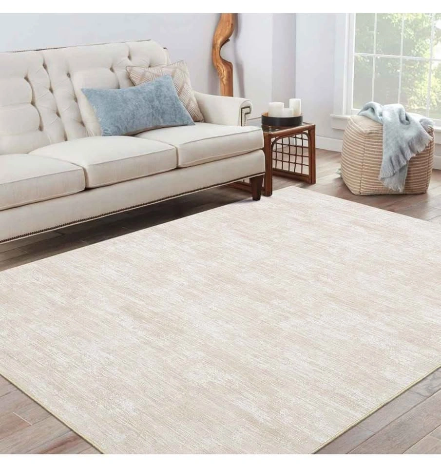 Living Room Area Rug 8x10, Washable Low Pile Rug - photo 2