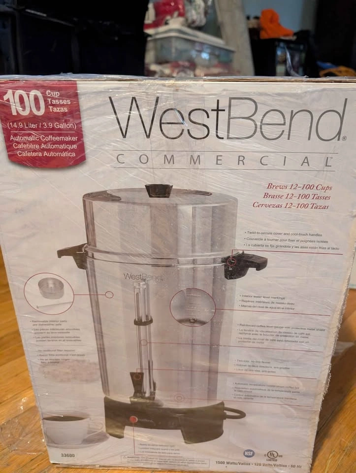 Commercial Coffee Maker - West Bend 33600 - photo 3