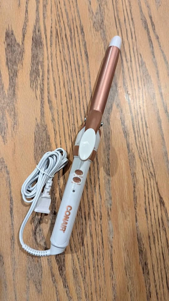 Conair Double Ceramic Curling Iron; 3/4-inch