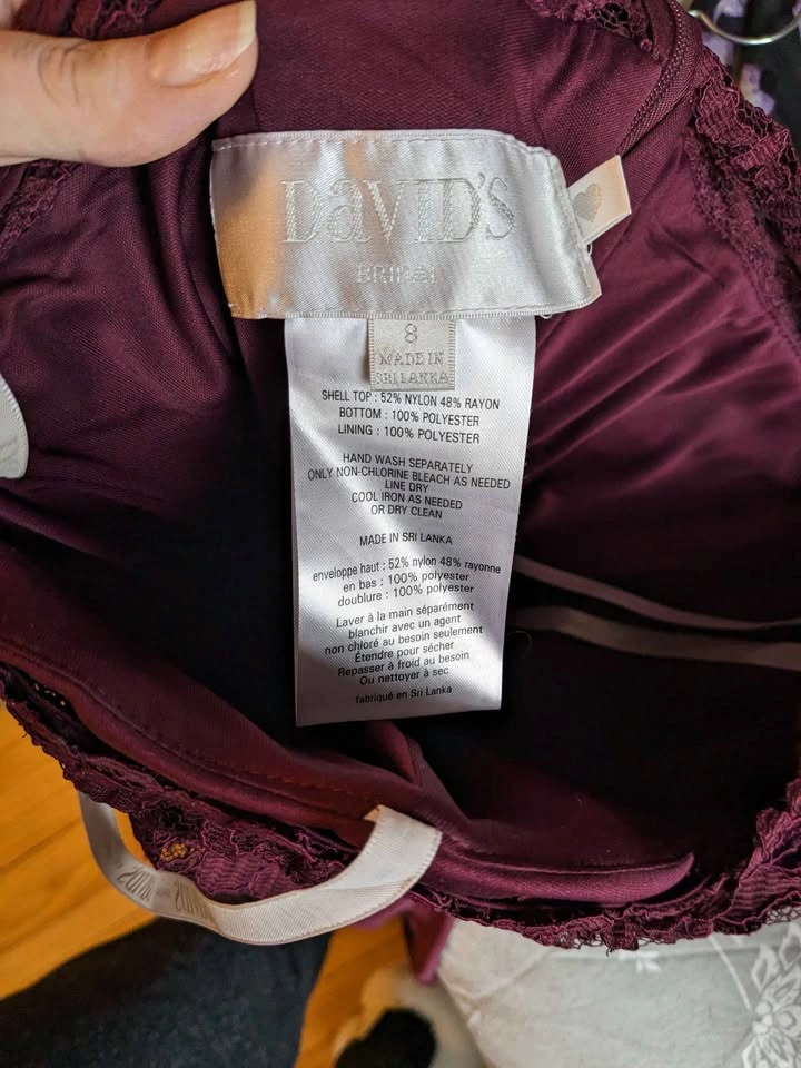 Women's David's Bridal Dress - photo 3