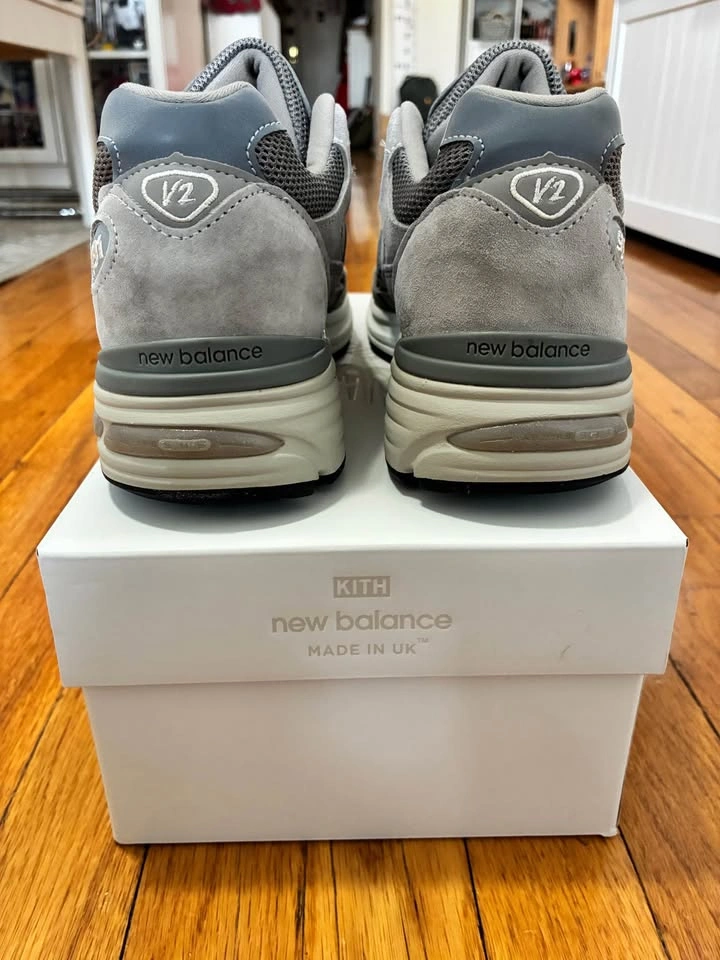 Kith 101 x New Balance 991V2 MiUK Moonrock - photo 5