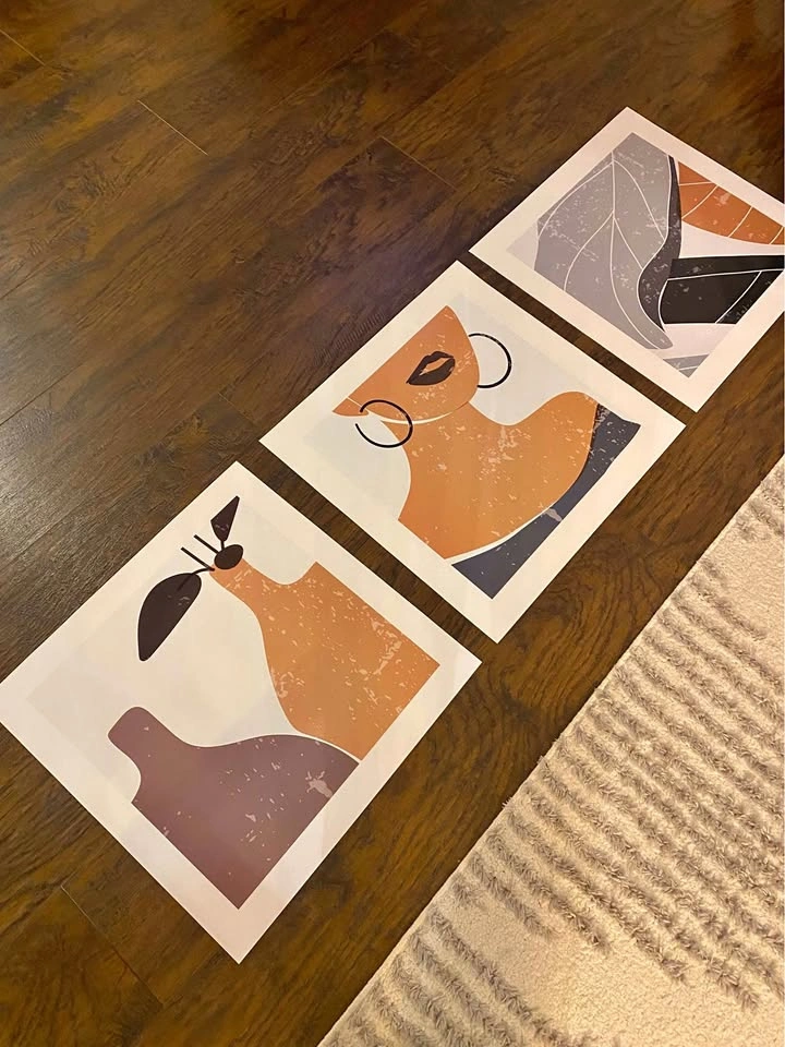 20”x20” Art Prints (Set of 3)
