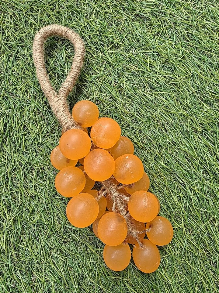 Orange Grapes Soap on Rope