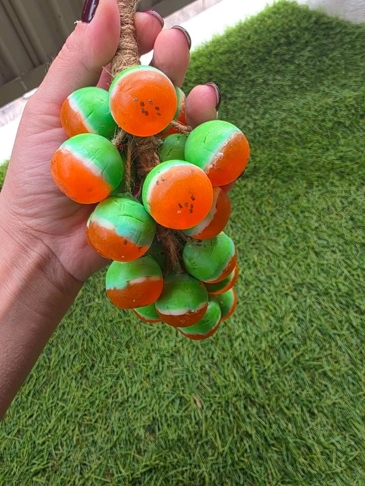 Watermelon Soap on rope - photo 2