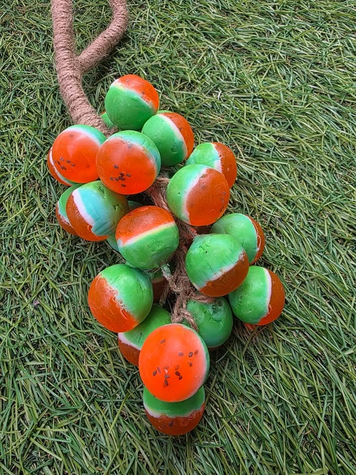 Watermelon Soap on rope - photo 4