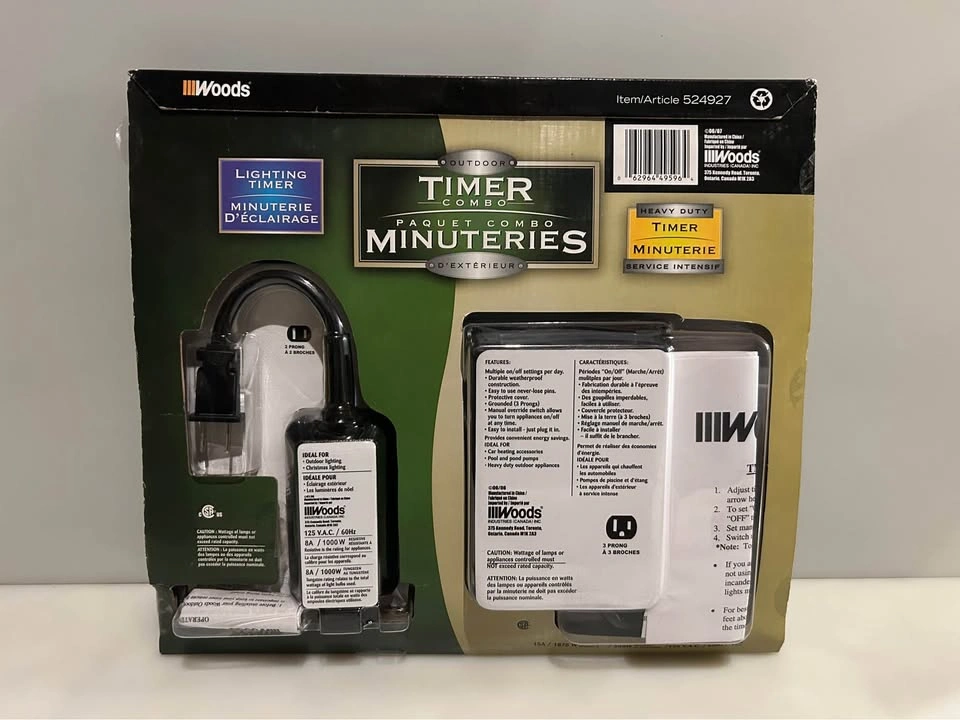 New Outdoor/Indoor Timer Outlets - Set of 3 - photo 4