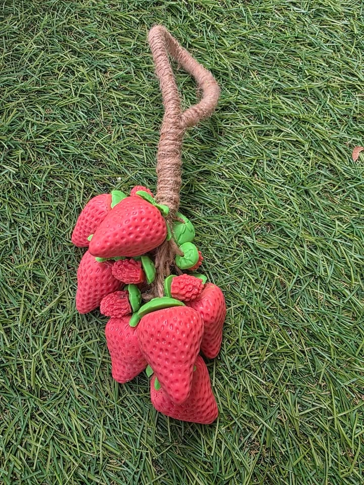 Strawberry 🍓 Soap on Rope Handmade - photo 5
