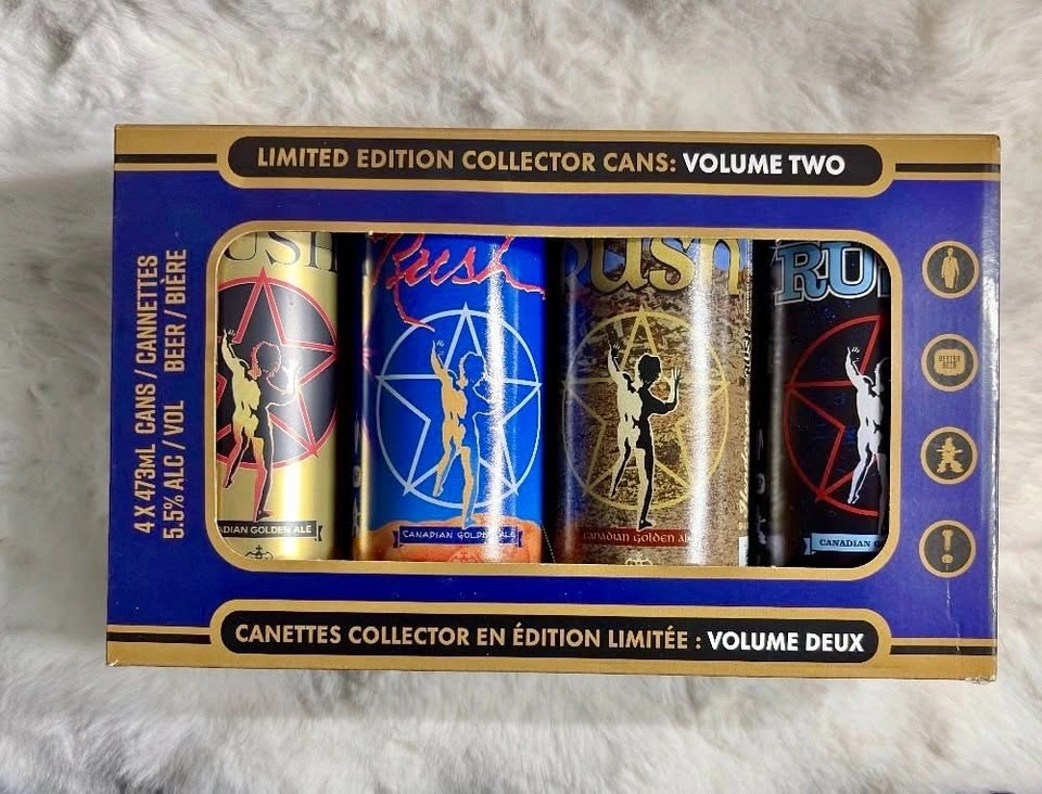 Rush Limited Edition Beer Collector Set - 2112 / Hemispheres / F