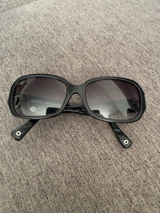 Coach Georgette (S497) Black Sunglasses