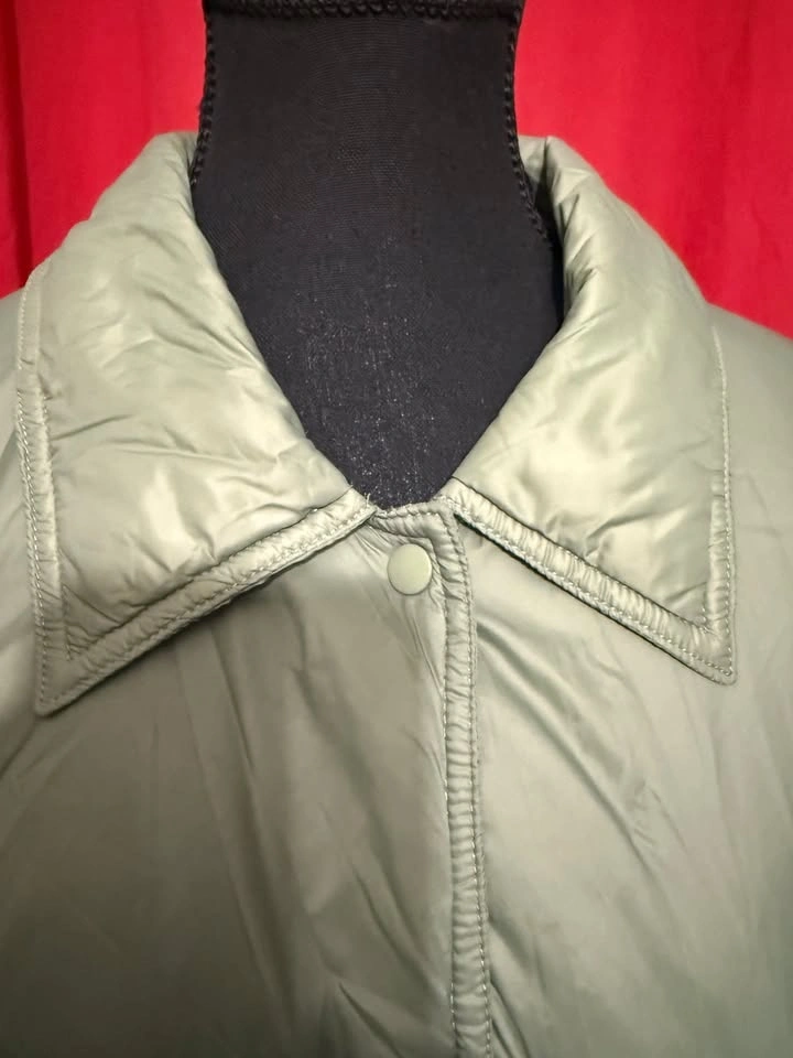 Zara Shaket Size L, Green Khaki - photo 5